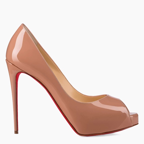 Christian Louboutin New Very Privé 120MM Patent Leather Pumps
